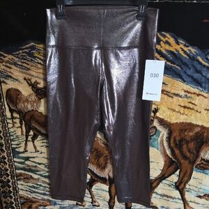 lululemon athletica Kids Metallic Brown Leggings